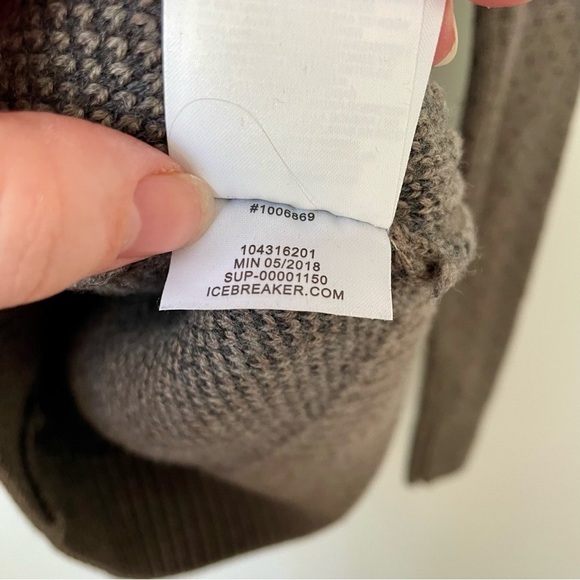 Icebreaker Merino Womens Waypoint Crew Neck Sweater Size Extra Small - Picture 6 of 6